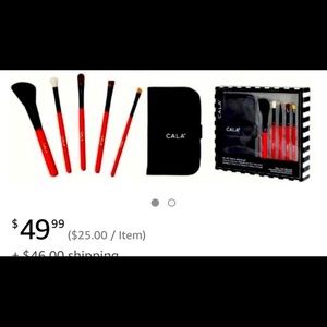 NEW - CALA DELUX Travel Brush Set